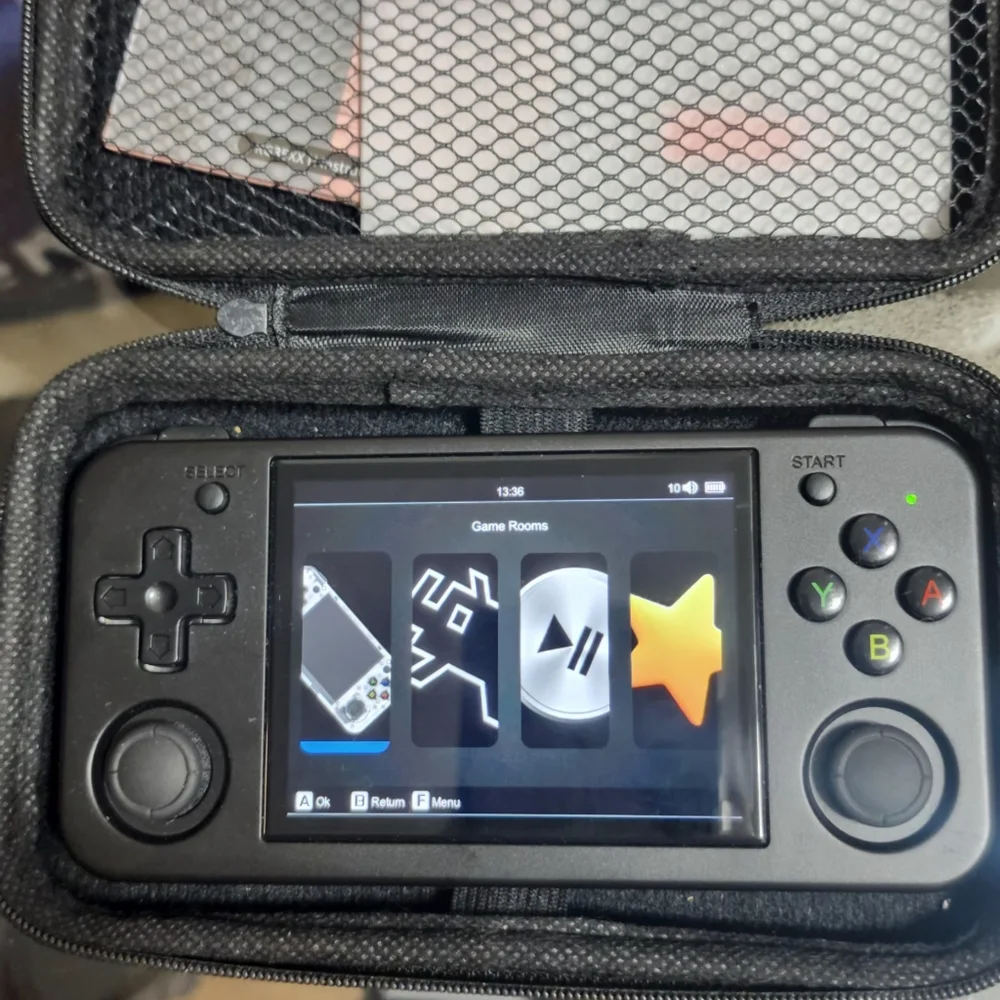 Anbernic RG35XX H Retro Handheld Game Console 64GB Black